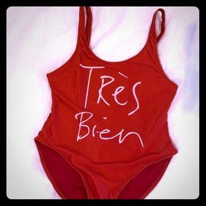 One Piece Bathing suit